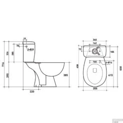 Duoblok VM Murcia Staand Compleet (AO) 7 Duoblok VM Murcia Staand Compleet (AO) -Badkamer Thuis 049311 tech