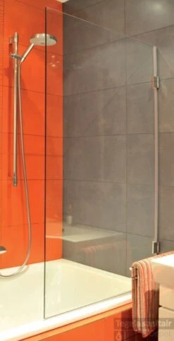 B&w-luxury Bagno Badwand 80x140cm. Chroom-helder Clean 9 B&w-luxury Bagno Badwand 80x140cm. Chroom-helder Clean -Badkamer Thuis 10667