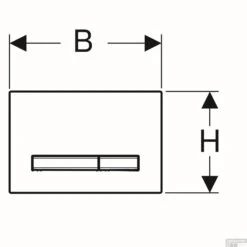 Bedieningsplaat Geberit Sigma 50 Voor 2-toets Spoeling Messing Goud / Zwart -Badkamer Thuis 115672dw2 bedieningsplaat geberit sigma 50 voor 2 toets spoeling messing goud zwart tech