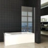 Vaste Badwand Wiesbaden 80x150 Cm 6mm NANO Coating -Badkamer Thuis 20.3915
