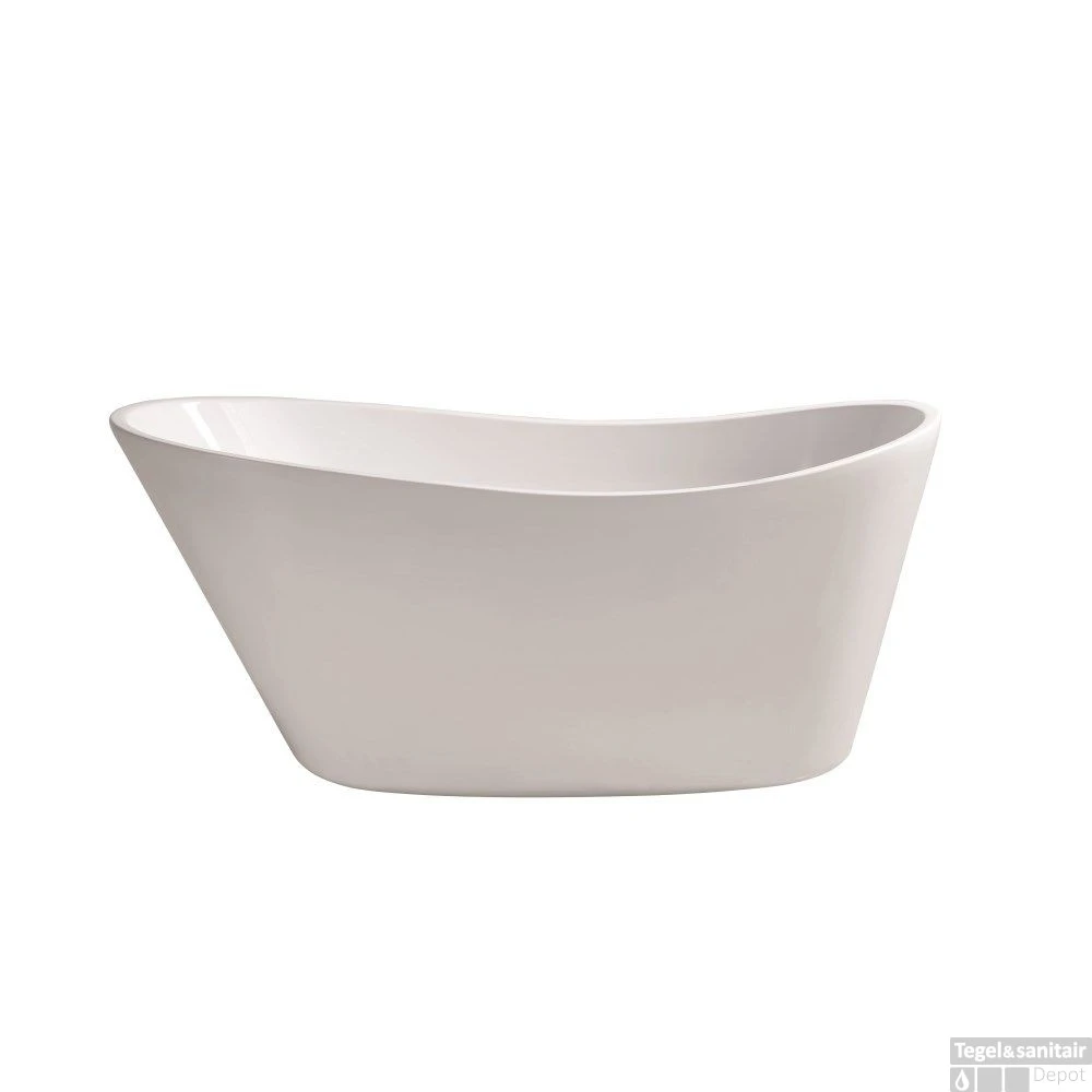 Ligbad Wiesbaden Trapeze Vrijstaand Acryl 170x77 Wit 3 Ligbad Wiesbaden Trapeze Vrijstaand Acryl 170x77 Wit