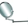 Geesa Cosmetic Collection Scheerspiegel 2-armig Rond 20 Cm. 3x Vergrotend Chroom -Badkamer Thuis 21487
