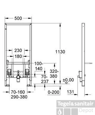 Grohe Rapid Sl Bidet Element 4 Grohe Rapid Sl Bidet Element - Afbeelding 2