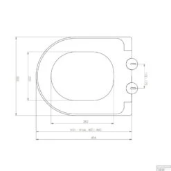Wandcloset Wiesbaden Stereo Rimless Met Softclose Zitting Mat Grijs -Badkamer Thuis 32.3398 tech
