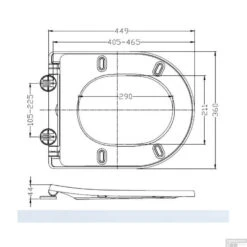 Toiletzitting Met Deksel Wiesbaden Vesta Shade Slim Met Soft Close Mat Zwart -Badkamer Thuis 32.3762. toiletzitting wiesbaden vesta mat zwart tech