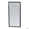 Spiegel Sanitop Silhouette 40x80x2.5 Cm Aluminium Zwart -Badkamer Thuis 3501 spiegel silhouette 40