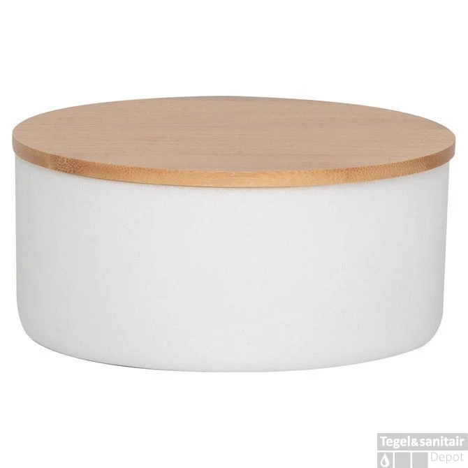 Spiegeldoosje Vrijstaand Sealskin Grace Wit 5 Spiegeldoosje Vrijstaand Sealskin Grace Wit - Afbeelding 3