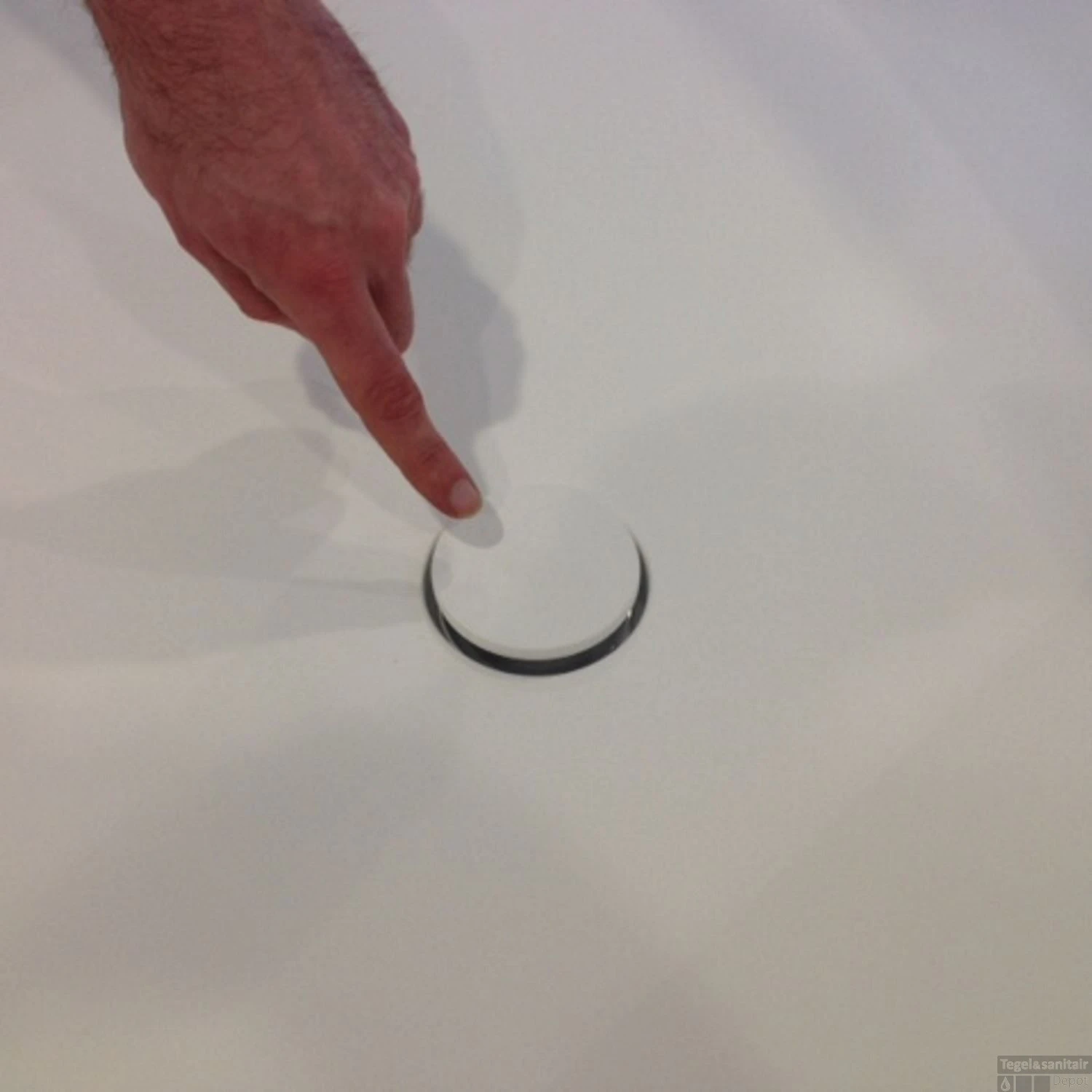 Vrijstaand Bad Best Design Solid New-Stone Mat Wit 180x85x52cm 4 Vrijstaand Bad Best Design Solid New-Stone Mat Wit 180x85x52cm - Afbeelding 2