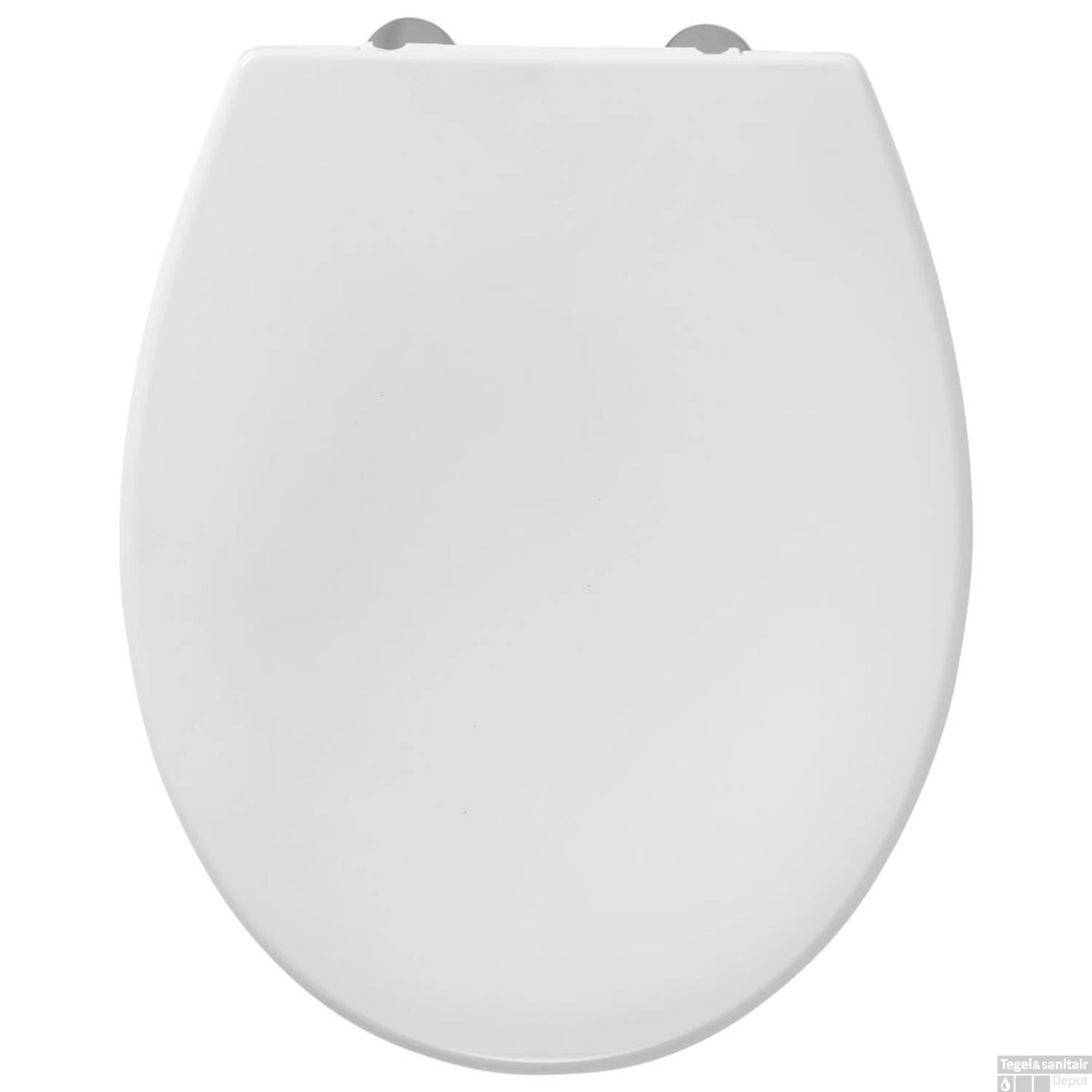 Toiletzitting Tiger Tulsa Softclose Quickrelease Thermoplast RVS Wit 9 Toiletzitting Tiger Tulsa Softclose Quickrelease Thermoplast RVS Wit - Afbeelding 7