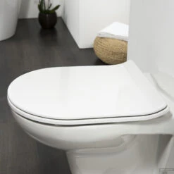 Toiletzitting Tiger Carter Softclose Quickrelease Duroplast Wit -Badkamer Thuis 4008912500065 toiletzitting tiger carter softclose quickrelease duroplast wit sfeer1
