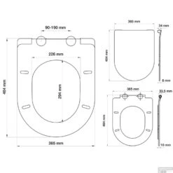 Toiletzitting Tiger Carter Softclose Quickrelease Duroplast Wit -Badkamer Thuis 4008912500065 toiletzitting tiger carter softclose quickrelease duroplast wit tech