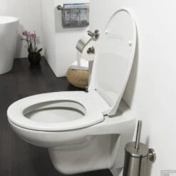 Toiletzitting Tiger Pasadena Thermoplast Softclose Quickrelease Wit -Badkamer Thuis 4008912500416 toiletzitting tiger pasadena thermoplast softclose quickrelease wit sfeer3