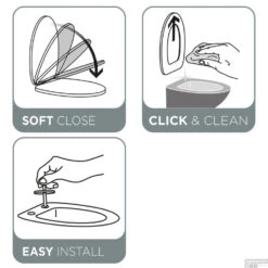 Toiletzitting Tiger Memphis Softclose Duroplast Wit 21 Toiletzitting Tiger Memphis Softclose Duroplast Wit -Badkamer Thuis 4008912529424 toiletzitting tiger memphis softclose duroplast wit 8