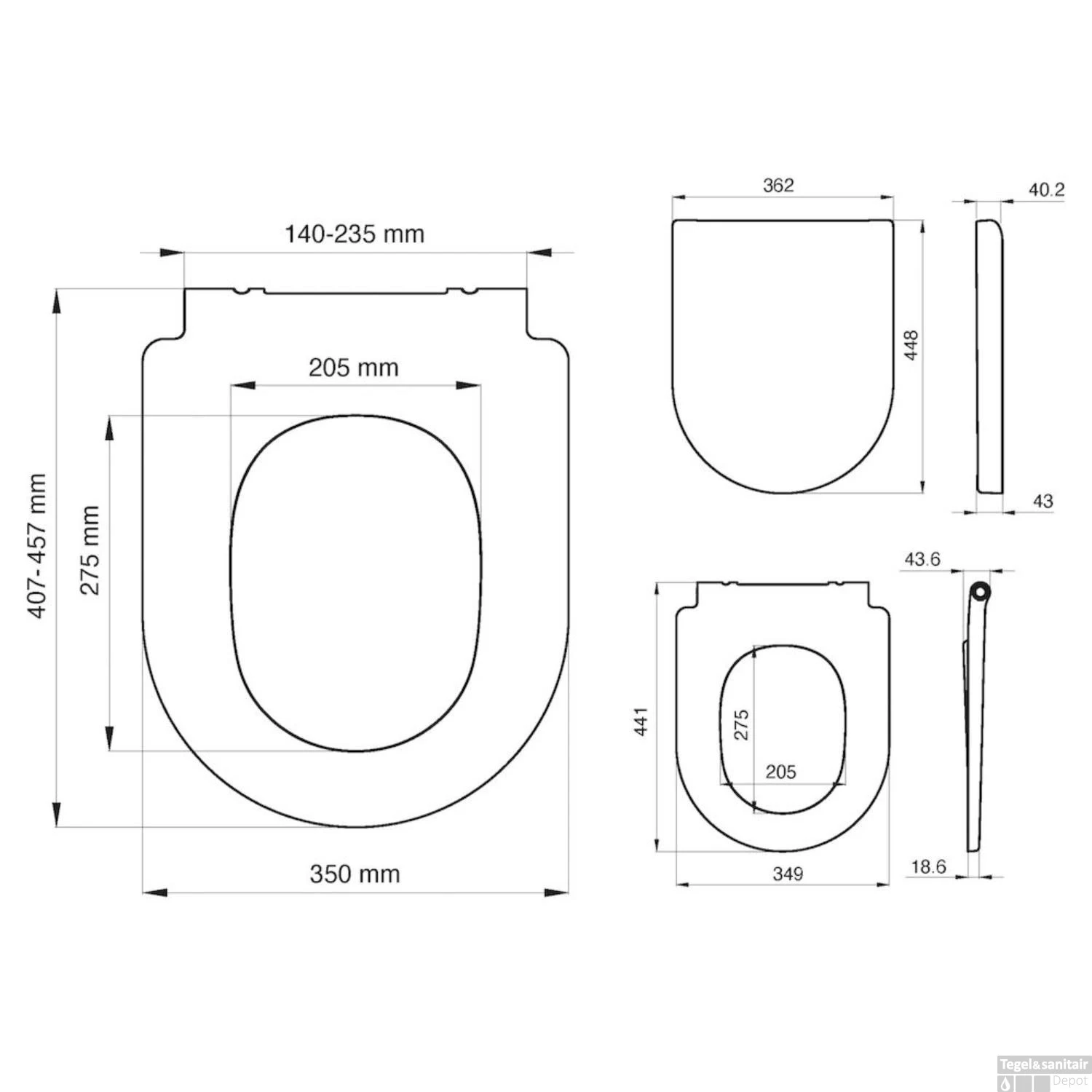 Toiletzitting Tiger Memphis Softclose Duroplast Wit 13 Toiletzitting Tiger Memphis Softclose Duroplast Wit - Afbeelding 11
