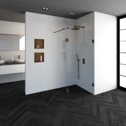 Inloopdouche Compleet Just Creating Profielloos 100/30 Cm Koper 12 Inloopdouche Compleet Just Creating Profielloos 100/30 Cm Koper -Badkamer Thuis 4jc2 100 30k complete profielloze inloopdouche 100 30 koper 1