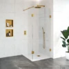 Inloopdouche Compleet Just Creating Profielloos 90/40 Cm Goud -Badkamer Thuis 4jc2 90 40u