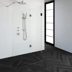 Inloopdouche Compleet Just Creating Profielloos 90x110 Cm Reversed Chroom