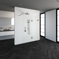 Inloopdouche Compleet Just Creating Profielloos 90x110 Cm Reversed RVS -Badkamer Thuis 4jc4 90x110g 1