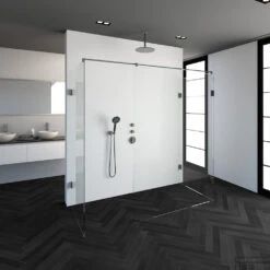 Inloopdouche Compleet XL Just Creating Profielloos 90x200 Cm RVS -Badkamer Thuis 4jc6 90x200g 1