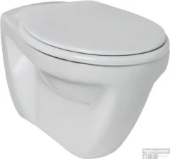 Ideal Standard Eurovit Wandcloset Vlakspoel Wit