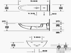 Duravit Starck 3 Wandbidet 36 X 54 Cm. Wit 5 Duravit Starck 3 Wandbidet 36 X 54 Cm. Wit -Badkamer Thuis 69846