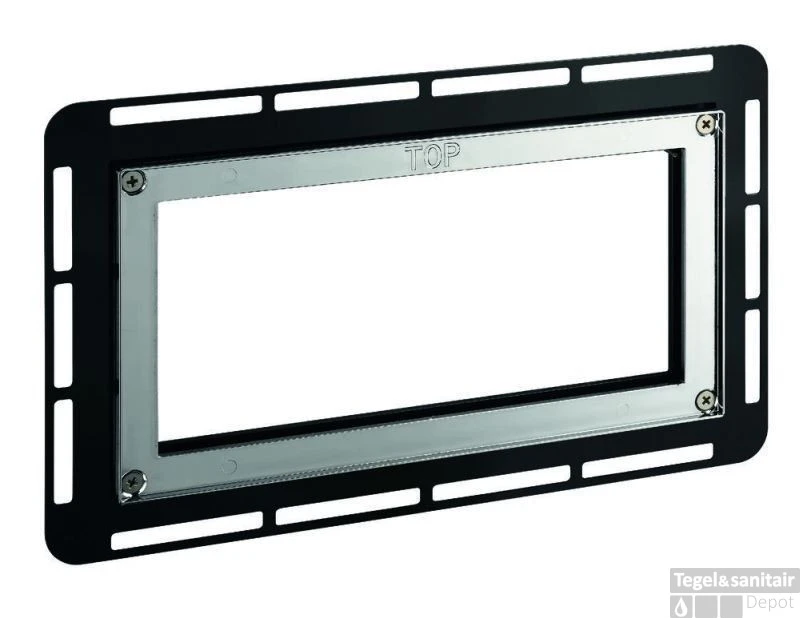 Viega Visign For Style Frame Voor Bedieningsplaat Voor Tegelinleg Chroom 3 Viega Visign For Style Frame Voor Bedieningsplaat Voor Tegelinleg Chroom