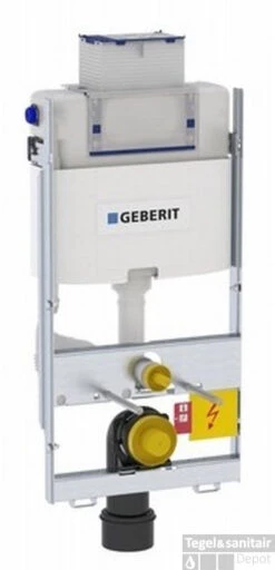 Geberit Gis Omega Inbouwreservoir H100 Front/planchetbediening