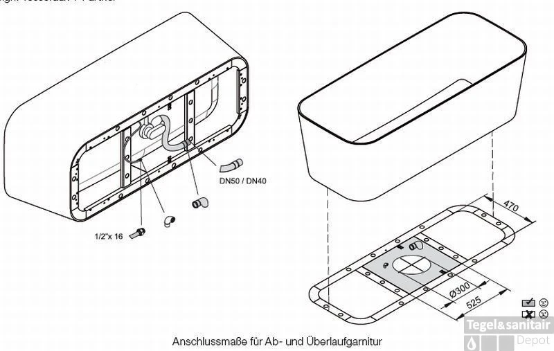 Bette Art Bad Vrijstaand 180 X 75 Cm. Met Badpanelen Wit 5 Bette Art Bad Vrijstaand 180 X 75 Cm. Met Badpanelen Wit - Afbeelding 3