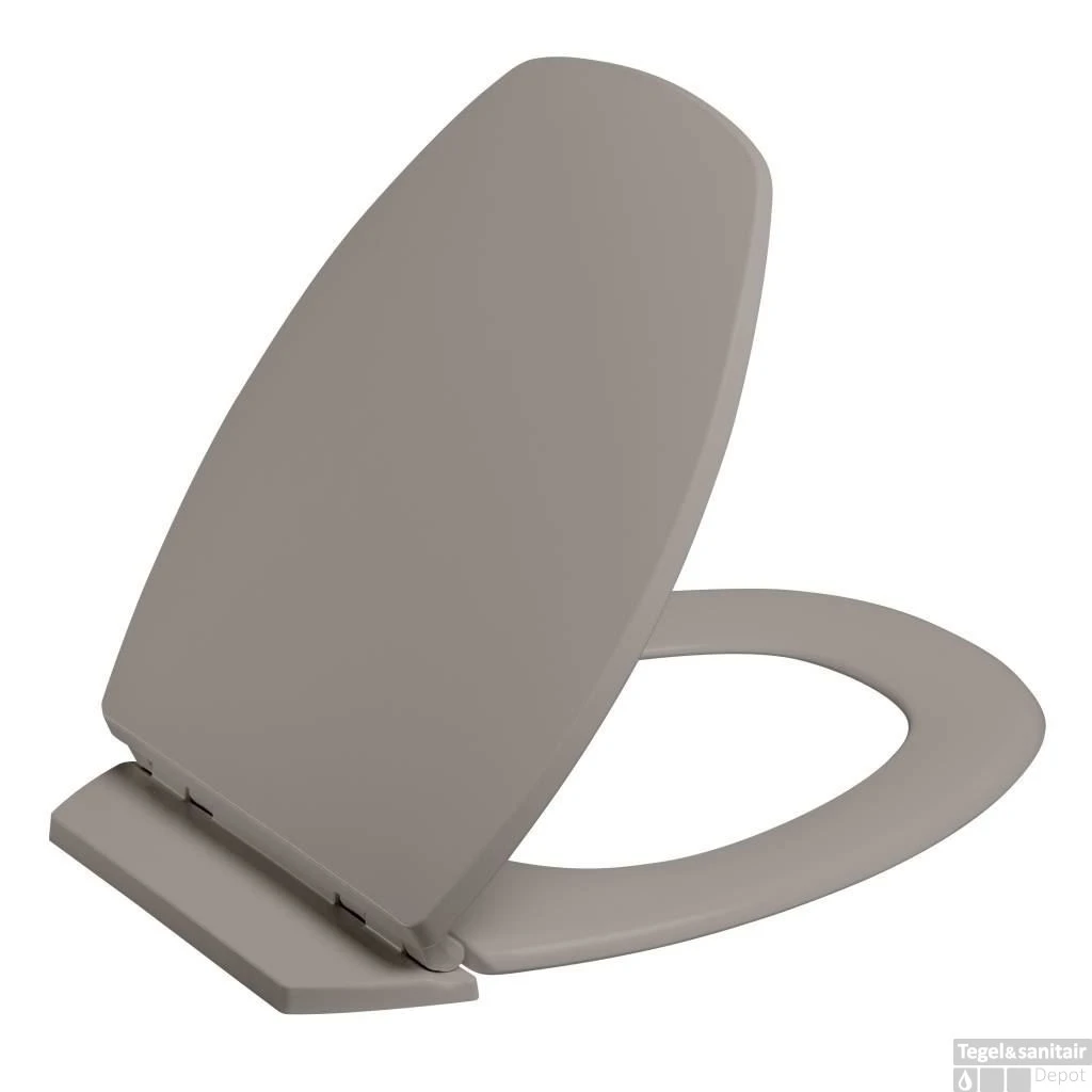 Wc-Zitting Allibert Baccara² Donker Taupe 3 Wc-Zitting Allibert Baccara² Donker Taupe