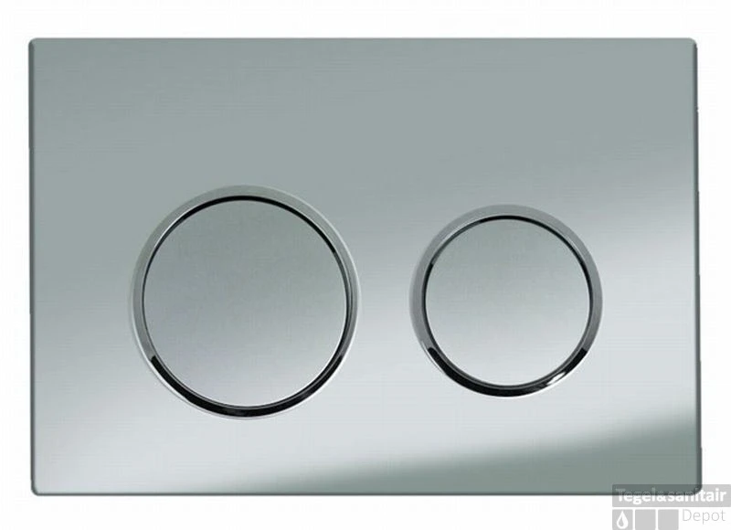 Geberit Omega 20 Bedieningsplaat Front/planchetbediening Matchroom-chroom-matchr. 3 Geberit Omega 20 Bedieningsplaat Front/planchetbediening Matchroom-chroom-matchr.