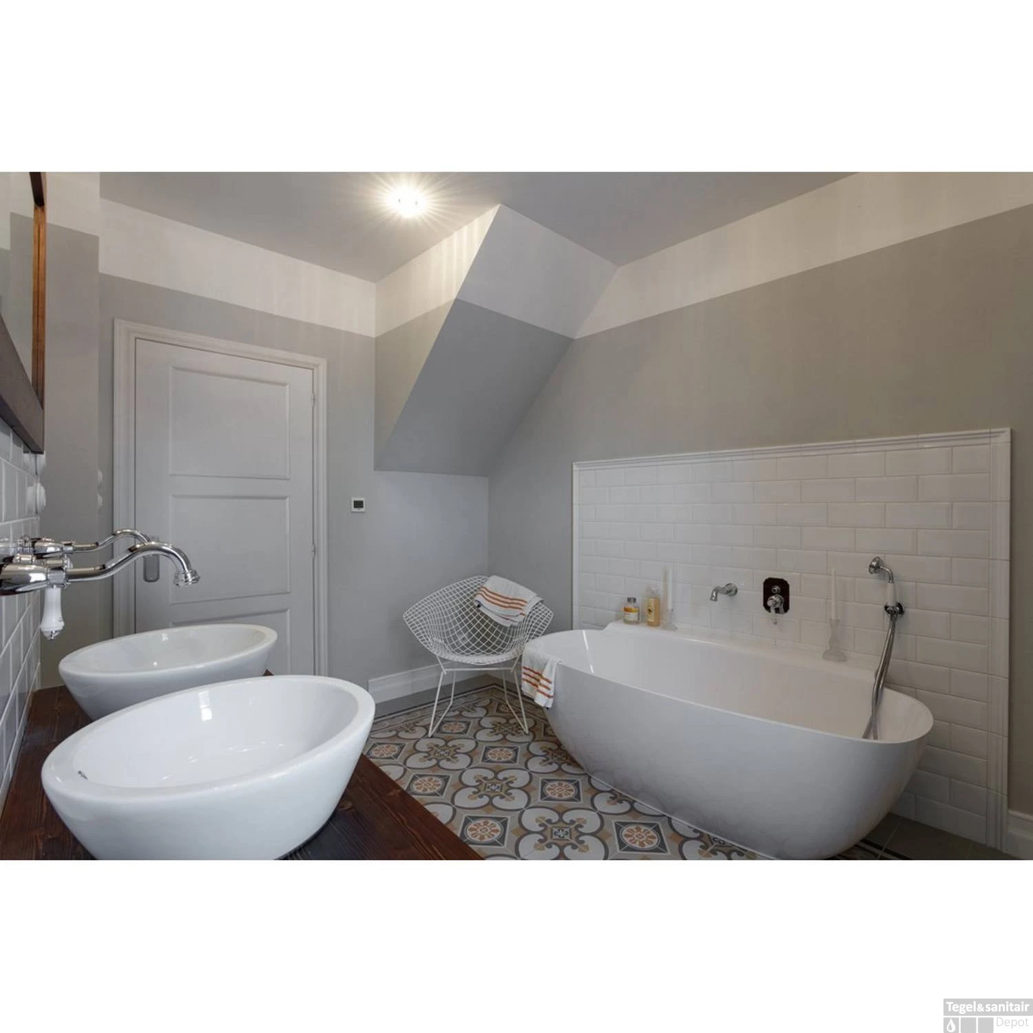 Vrijstaand Bad Sapho Nigra Gegoten Marmer 158x80x59 Cm Wit 5 Vrijstaand Bad Sapho Nigra Gegoten Marmer 158x80x59 Cm Wit - Afbeelding 3