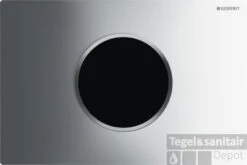 Geberit Sigma 10 Bedieningsplaat Infrarood Batterij Chroom-matchroom-chroom