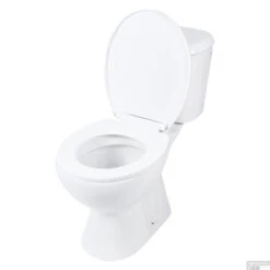 Toiletpot Differnz Staand Met AO Uitgang Inclusief Toiletbril Wit -Badkamer Thuis 8712793562406 toiletpot differnz staand met ao uitgang inclusief toiletbril wit 1