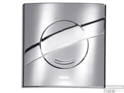 Wisa Argos Bedieningsplaat Met Spoelonderbreking Chroom