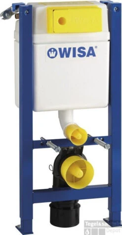 Wisa Xt Wc Inbouwelement Wandcloset 83 Cm. Frontbediening