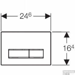 Geberit Sigma 50 Bedieningsplaat Wit -Badkamer Thuis 92595 1