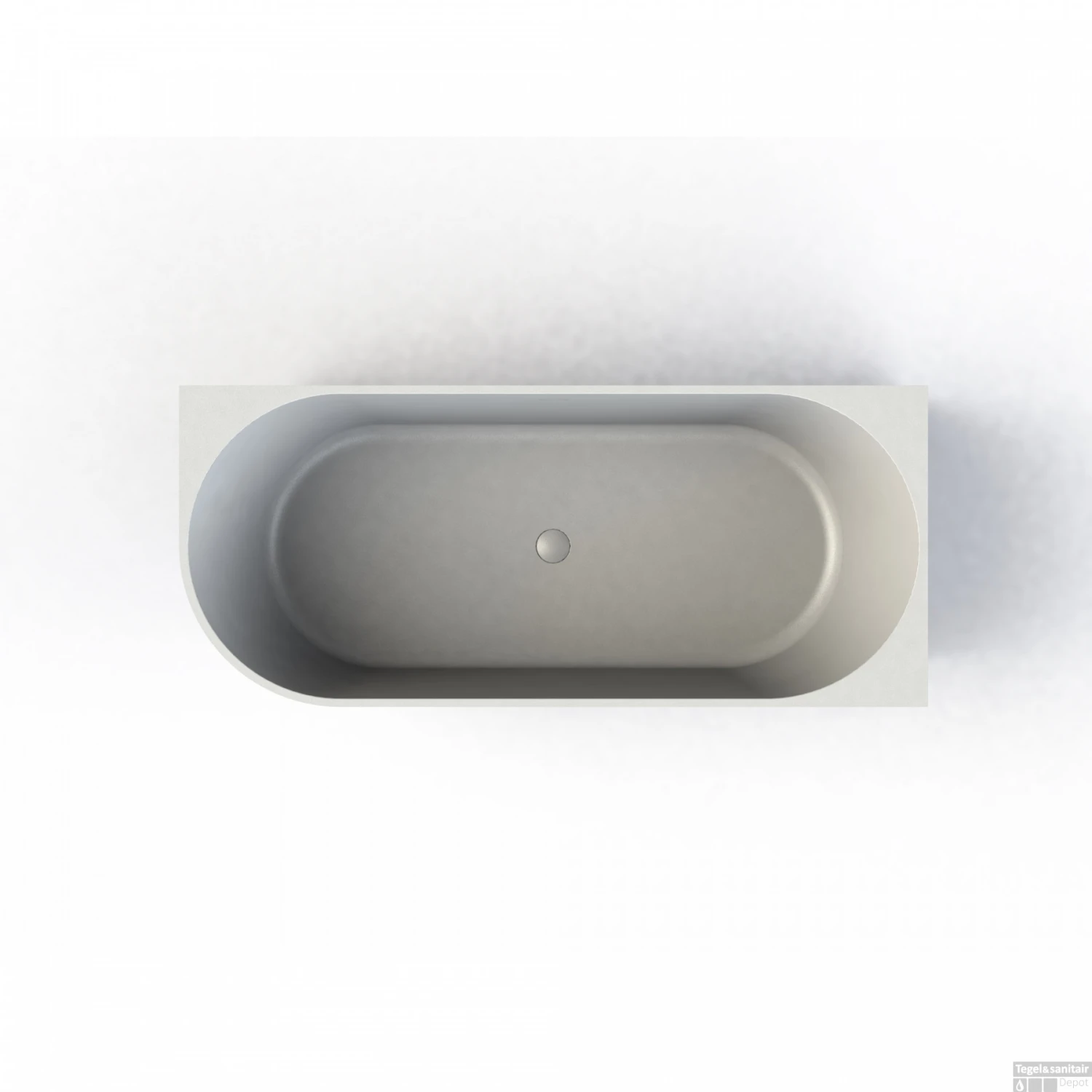 Ligbad Arqua Pinto Hoekbad 180x80 Cm Links Mat Wit