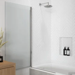 Badwand Sealskin Hooked Omkeerbaar 75x140 Cm Zilver 8 Badwand Sealskin Hooked Omkeerbaar 75x140 Cm Zilver -Badkamer Thuis badwand sealskin hooked omkeerbaar 75x140 cm zilver 8720198000959 3