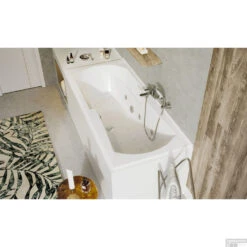 Whirlpoolbad Allibert Namea Essentia 170x75x53 Cm Incl. Poten Wit 7 Whirlpoolbad Allibert Namea Essentia 170x75x53 Cm Incl. Poten Wit -Badkamer Thuis baignoire namea systeme balneo essentia ambiance