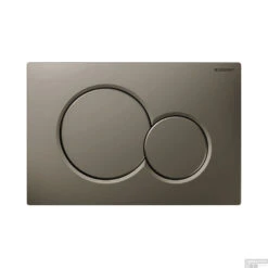 Bedieningsplaat Geberit Sigma 01 Frontbediening Mat Donkerbruin