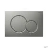 Bedieningsplaat Geberit Sigma 01 Frontbediening Mat Grijs