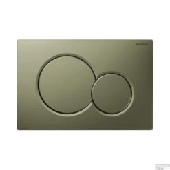 Bedieningsplaat Geberit Sigma 01 Frontbediening Mat Legergroen