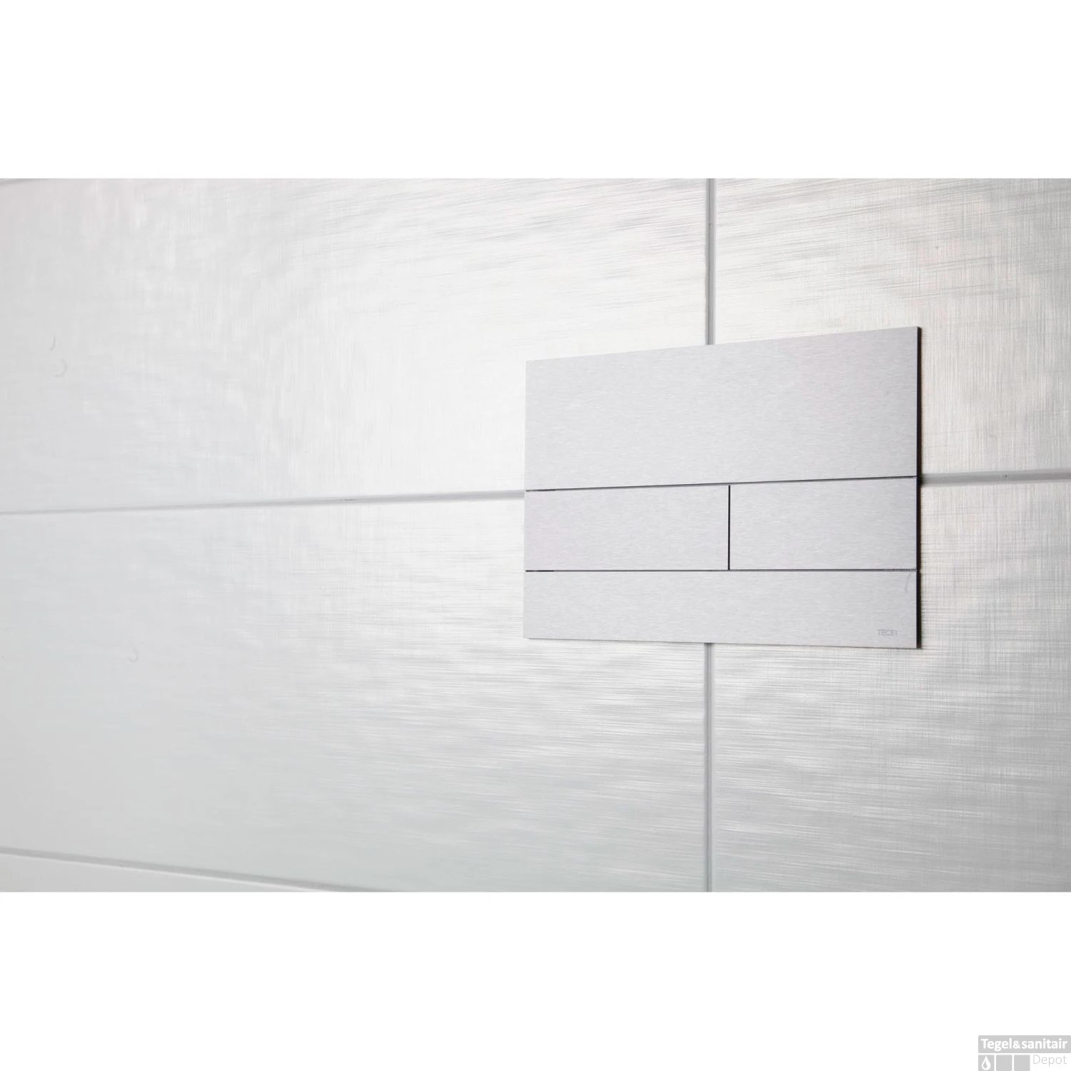 Bedieningsplaat Toilet TECE Square II Geborsteld RVS 5 Bedieningsplaat Toilet TECE Square II Geborsteld RVS - Afbeelding 3