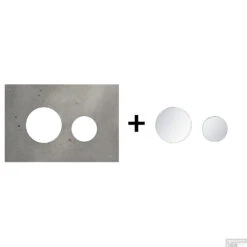 Drukplaat Front En Toetsen TECE Loop Voor WC-Bediening Beton 17 Drukplaat Front En Toetsen TECE Loop Voor WC-Bediening Beton -Badkamer Thuis beton matchroom