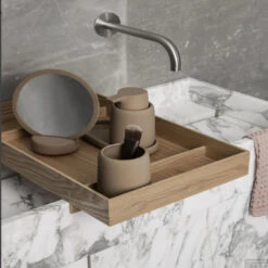 Cosmeticaspiegel Blomus Sono Tan -Badkamer Thuis blomus cosmeticaspiegel sono tan sfeer