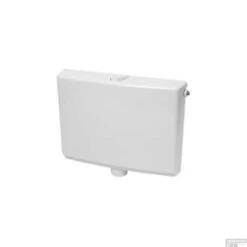 Laaghangend Reservoir Wisa 550 Single Flush 6 Tot 9 Liter Instelbaar Wit