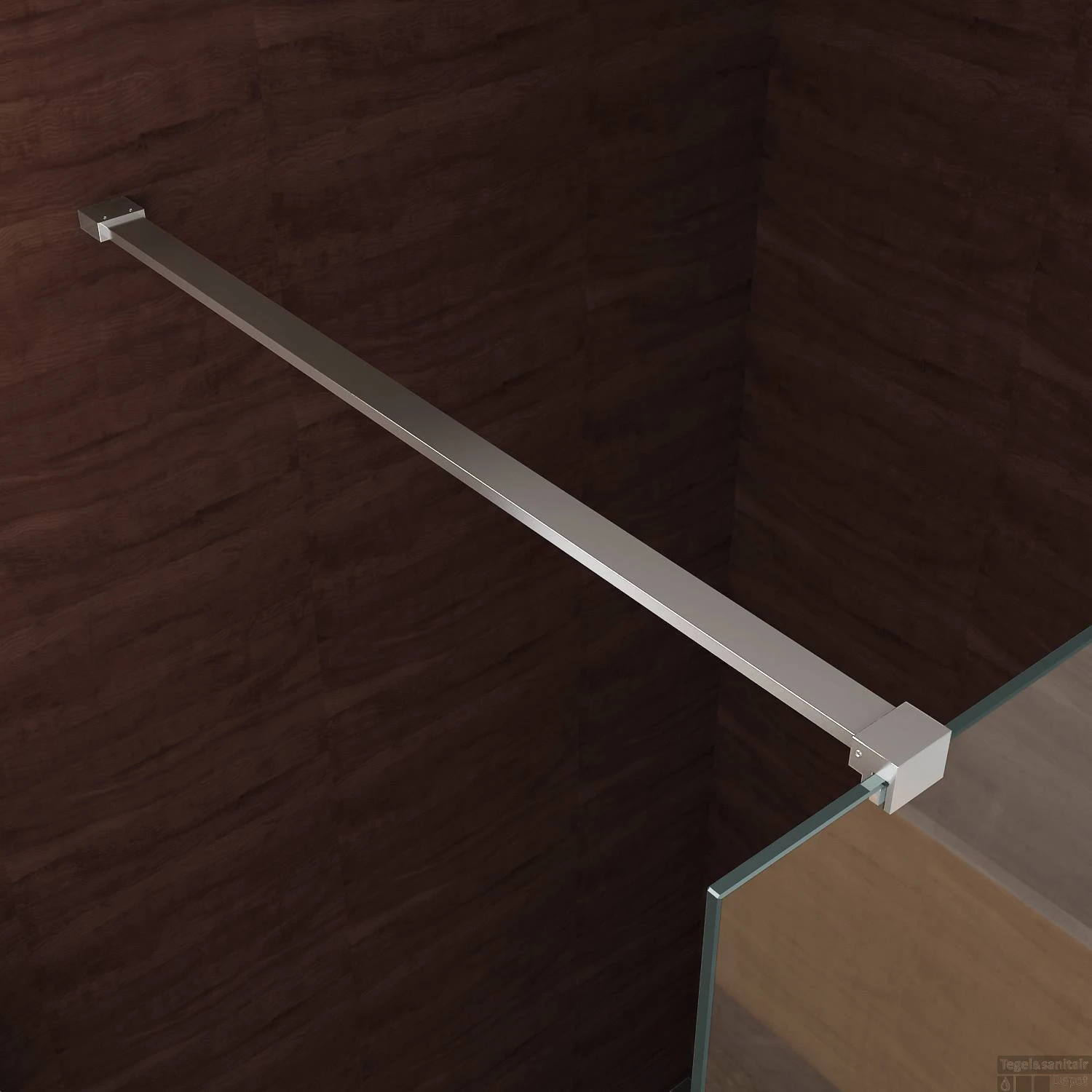 BWS Apollo Vrijstaand Douchewand 120x200cm 10mm NANO Coating 4 BWS Apollo Vrijstaand Douchewand 120x200cm 10mm NANO Coating - Afbeelding 2