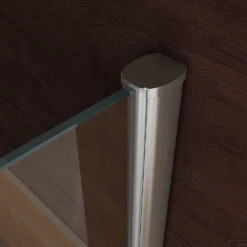 BWS Apollo Zijwand Met Hoekprofiel 40x200cm 10mm NANO Coating -Badkamer Thuis bws apollo zijwand met hoekprofiel nano coating 2