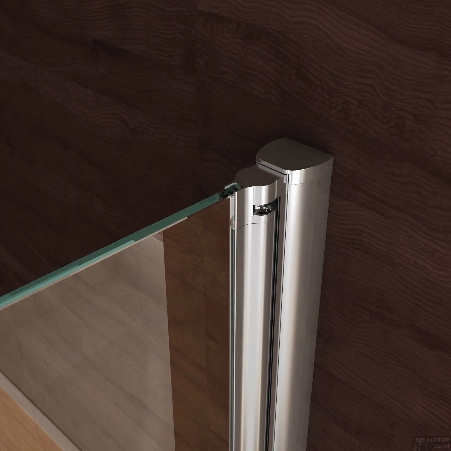 BWS Apollo Zijwand Met Scharnierend Muurprofiel 40x200 Cm 10mm Nano Glas 4 BWS Apollo Zijwand Met Scharnierend Muurprofiel 40x200 Cm 10mm Nano Glas - Afbeelding 2