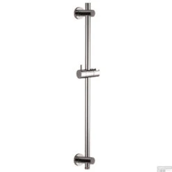 Chroom Glijstang Met Wateruitgang Rond 66cm